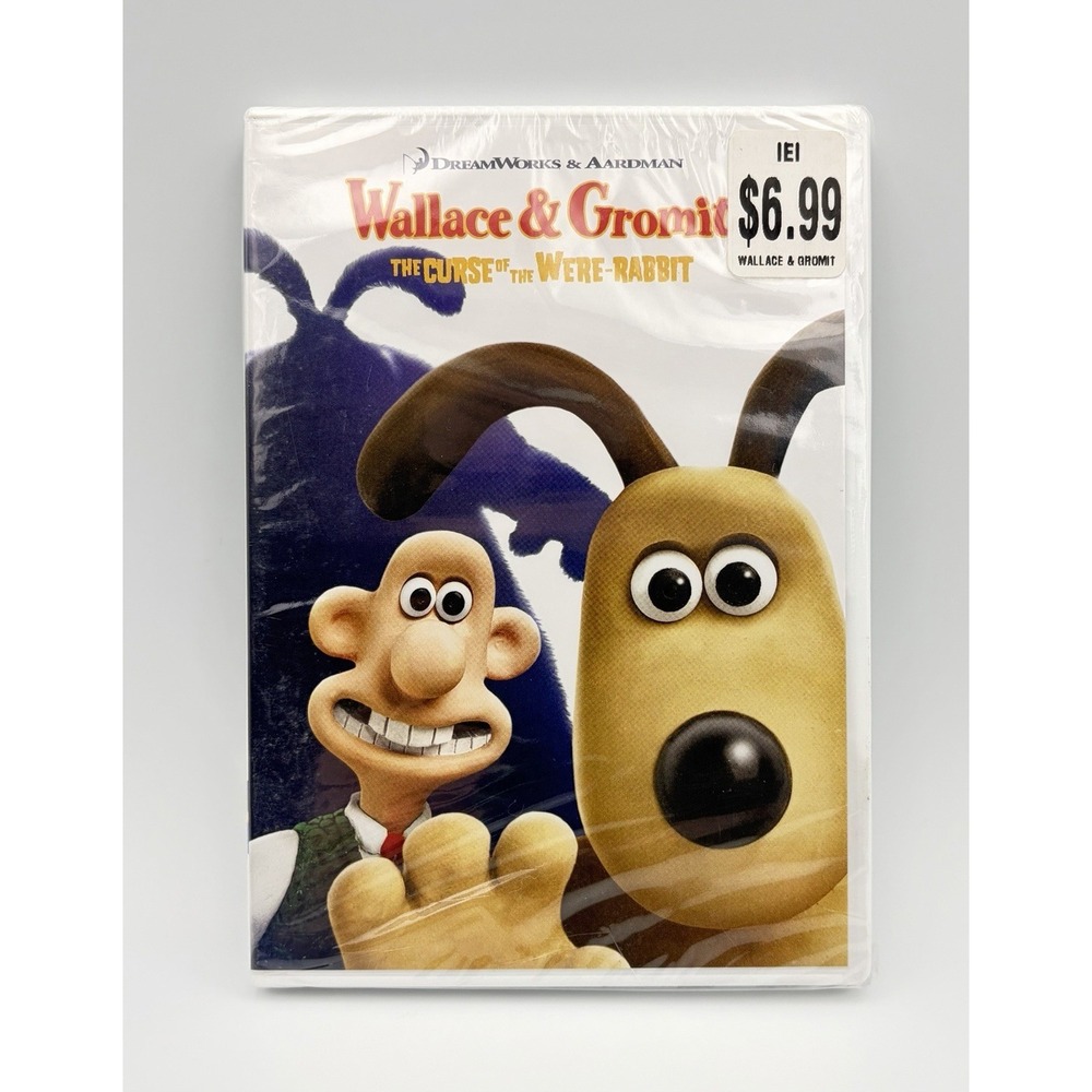 Wallace & Gromit: The Curse of the Were-Rabbit DVD, 2006 DreamWorks Animation